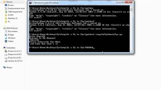 How to compile Python Script with just python