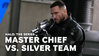 Halo The Series | Master Chief Vs. Silver Team (S1, E8) | Paramount+