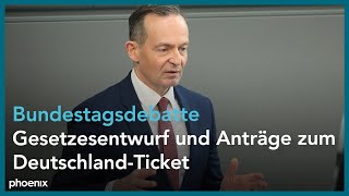 Bundestag: Gesetzesentwurf und Anträge zum Deutschland-Ticket am 16.03.23