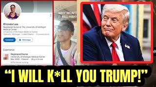 🚨🔥Holy CRAP! She Just THREATENED To K*ll Trump - Secret Service Rushes In