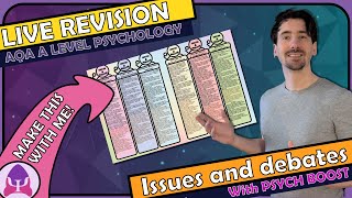 Issues and debates: Master the Unit - Long-Form Revision Replay