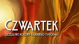 119 Czwartek - Szczęśliwe kolory Tajskiego tygodnia | Floating cup