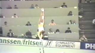 21st T BRA Luisa Parente Comp UB - 1987 World Gymnastics Championships 9.375