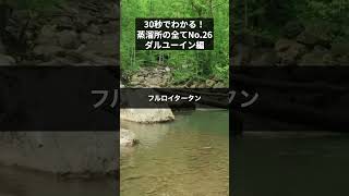 【30秒で解説シリーズ】蒸溜所編/ダルユーイン/No.26