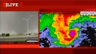 2013 Moore Tornado on the Weather Channel