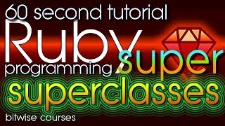 Ruby Programming in 60 Seconds - calling a superclass method