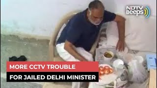 New CCTV Clip Of Jailed Delhi Minister Day After "No Proper Food" Charge