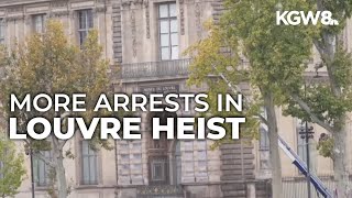 French police arrest four additional suspects in Louvre crown jewels heist