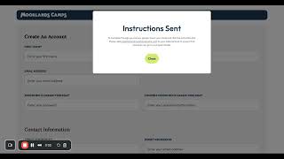 Create an Account for Summer Registration