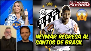 Neymar ESTÁ terminando con SU CARRERA al REGRESAR al Santos de Brasil | La Liga Al Día