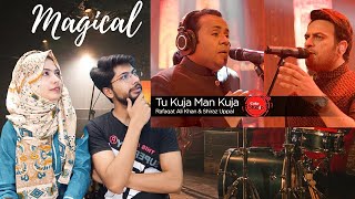 Indian reaction | Tu Kuja Man Kuja - Shiraz Uppal & Rafaqat Ali Khan REACTION | Coke Studio