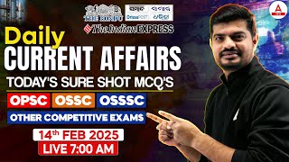 Current Affairs Today Odia | 14th February Current Affairs 2025 | Current Affairs By Bibhuti Sir