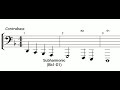 Subharmonics Example: Full Subharmonic Range Scale - D2 to D1