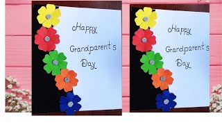 Grandparents Day Card, Greeting Card DIY - Grandparents day card making idea Handmade Cards