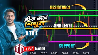 📈সঠিক ভাবে Level Draw করা শিখুন ✅| how to find strong support and resistance | Trading price action