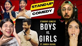 Lies & Men | Crowd Work | Stand up Comedy By Harsh Gujral | Boy Vs Girls @MenWillBeMen Reaction!