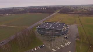 Flying over Kedainiu arena