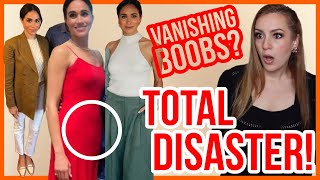 TRAGIC FASHIONS REJECTED & THE CASE OF THE DISAPPEARING BOOBS #meghanmarkle #nig