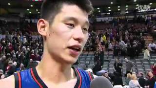 林书豪3分绝杀猛龙赛后采访 Jeremy Lin