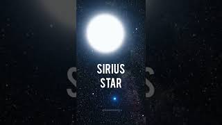 Sirius A and Sirius B | Brightest Star | Binary Star System | #sirius #binarystar  #canismajor