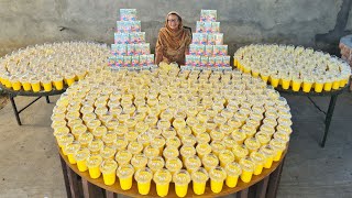 1000 GLASSES OF RASNA MANGO MILKSHAKE PREPARED BY MY GRANNY | MANGO SHAKE RECIPE | SUMMER DRINKS