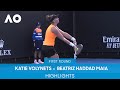 Katie Volynets v Beatriz Haddad Maia Highlights (1R) | Australian Open 2022