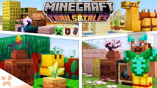 EVERYTHING NEW In Minecraft 1.20 Trails & Tales!