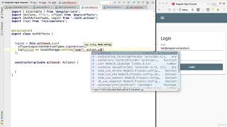 17 NgRx Effects Step by Step Implementation of the Login and Logout Effects