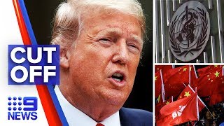 Trump terminating Hong Kong relationship over China involvement | Nine News Australia