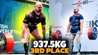 Tony Cliffe | 3rd Place 937.5Kg Total 120Kg | IPF Worlds 2024