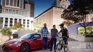 HPC Revolution vs Alfa Romeo 4C in L.A. Traffic