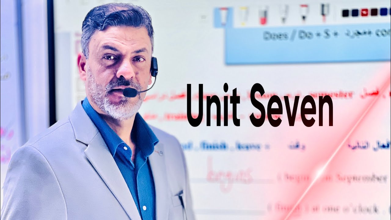 Unit Seven Lesson Four Youtube