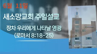 230611주일설교 / 로마서 8:18-25/ 장차 우리에게 나타날 영광