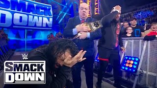 AJ Styles Returns; Roman Reigns Retreats | WWE SmackDown Highlights 12/15/23 | WWE on USA