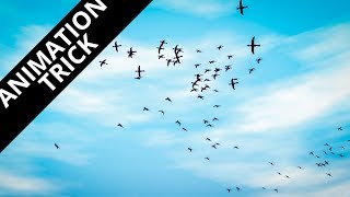 Blender tutorial: Bird flock