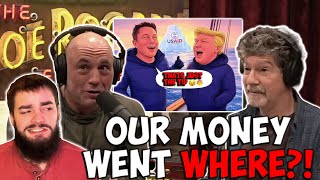 Our TAXES has been paying to BRAINWASH us?! | Reacts to @joerogan