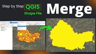 Merging Multiple Polygons in QGIS – Step-by-Step Tutorial 🛠️