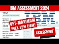 IBM Coding Assessment 2024: Software Developer & Backend Developer Coding Assessment | HackerRank