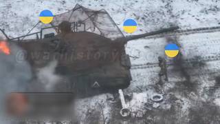 Ukrainian Leopard 2 tanks turned into scrap metal, Russian drones carried out precision strikes