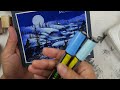 stampscapes 101 video 685 moonlight blue foil full video