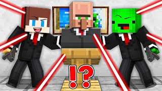 How Mikey and JJ Protect The PRESIDENT Security Bodyguards in Minecraft Challenge / Maizen JJ Mikey