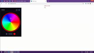 How to use react-color-selector