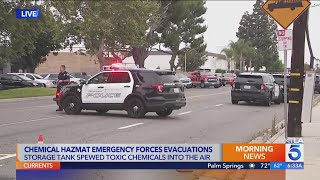 Garden Grove evacuations reissued after toxic leak
