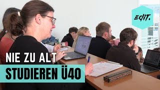 Niemals zu spät - Studieren im Alter