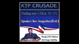 Rev Songrolien Sermon || Rengkai EFCI KTP Crusade 25-09-2022