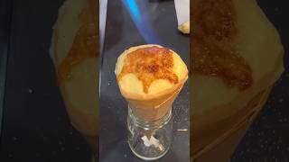 生地パリパリのクリームブリュレクレープCreme brulee crepes in Nagoya, Japan #marupoko  #まるぽこ #japanesefood #クレープ #crepe