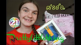 Prettylittlething and asda haul! l Girlslovehauls x