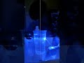 experimento com laser e Água 😱😱 shorts