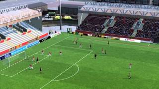 Gloucester 1-0 FC United - Match Highlights #FM2016