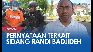 Pernyataan Pakar Hukum, Agus Nahak SH, MH, Terkait Tahapan Sidang Randi Badjideh